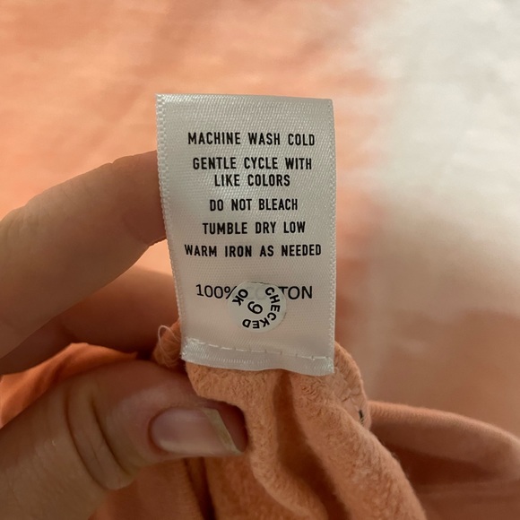 Two toned peach and white hoodie. Sovereign Code size XL - Picture 4 of 5